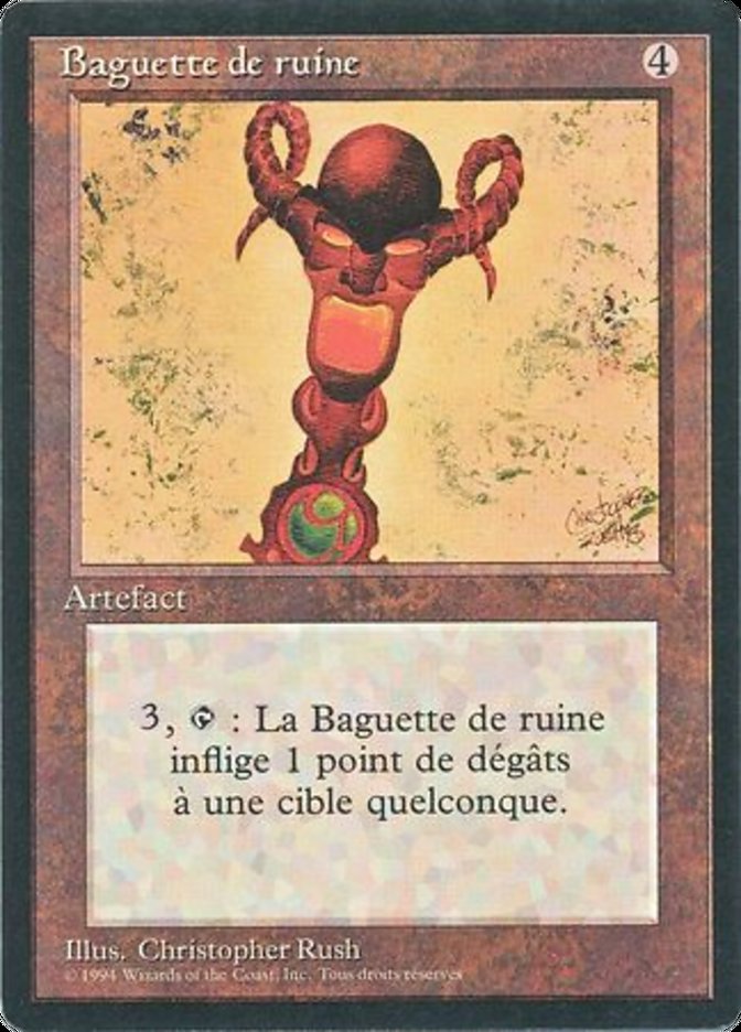 Rod of Ruin [Foreign Black Border] | Total Play