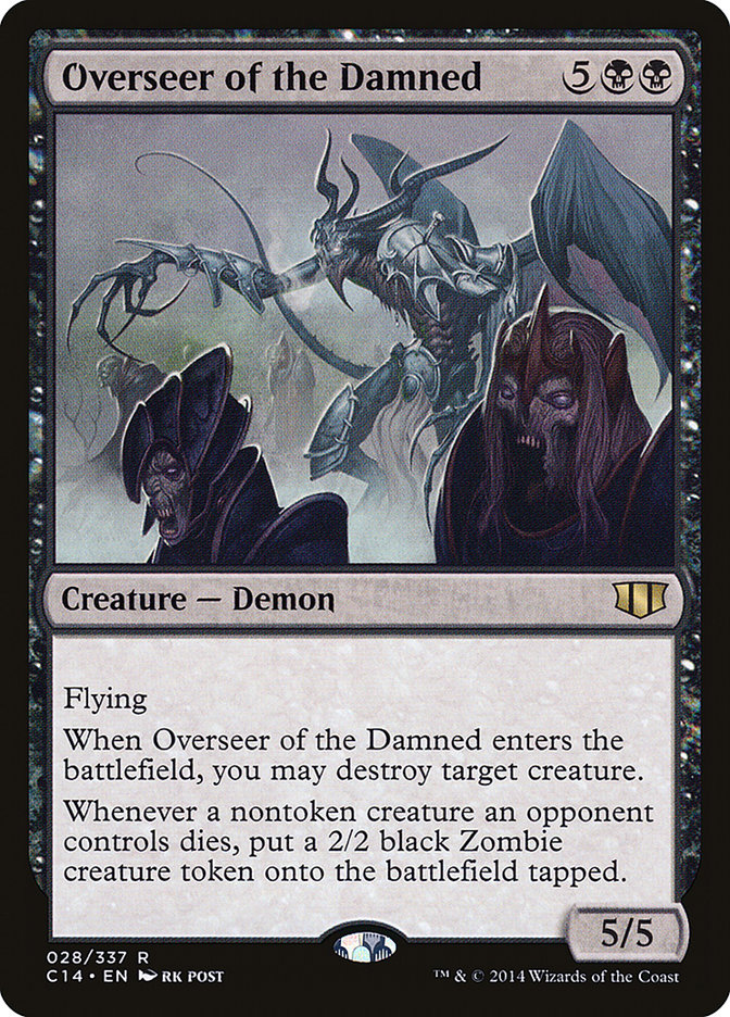 Overseer of the Damned [Commander 2014] | Total Play