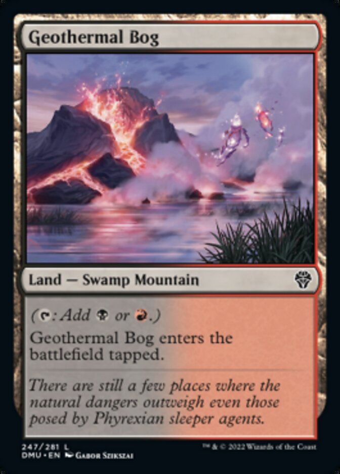 Geothermal Bog [Dominaria United] | Total Play