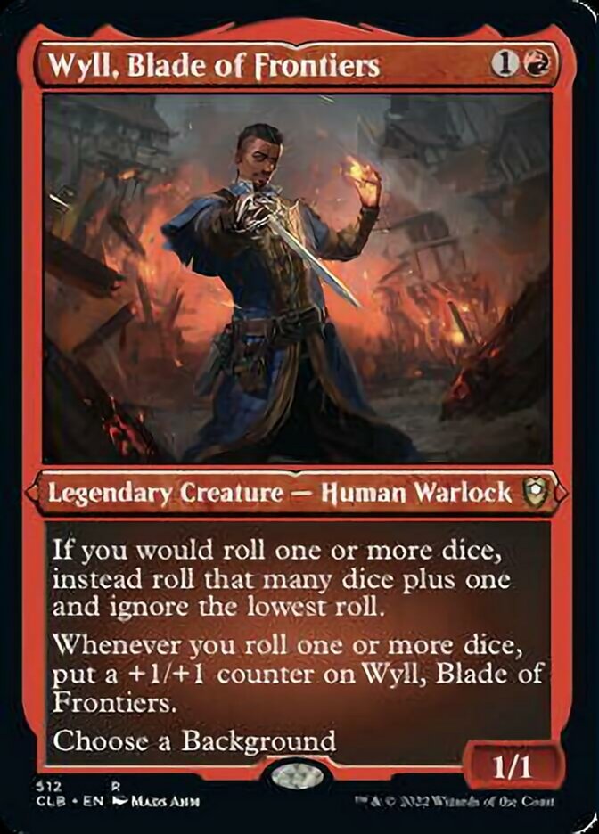 Wyll, Blade of Frontiers (Foil Etched) [Commander Legends: Battle for Baldur's Gate] | Total Play