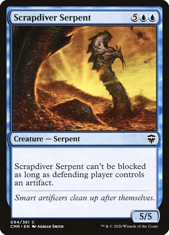 Scrapdiver Serpent [Commander Legends] | Total Play