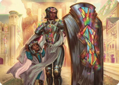 Guardian of New Benalia Art Card [Dominaria United Art Series] | Total Play