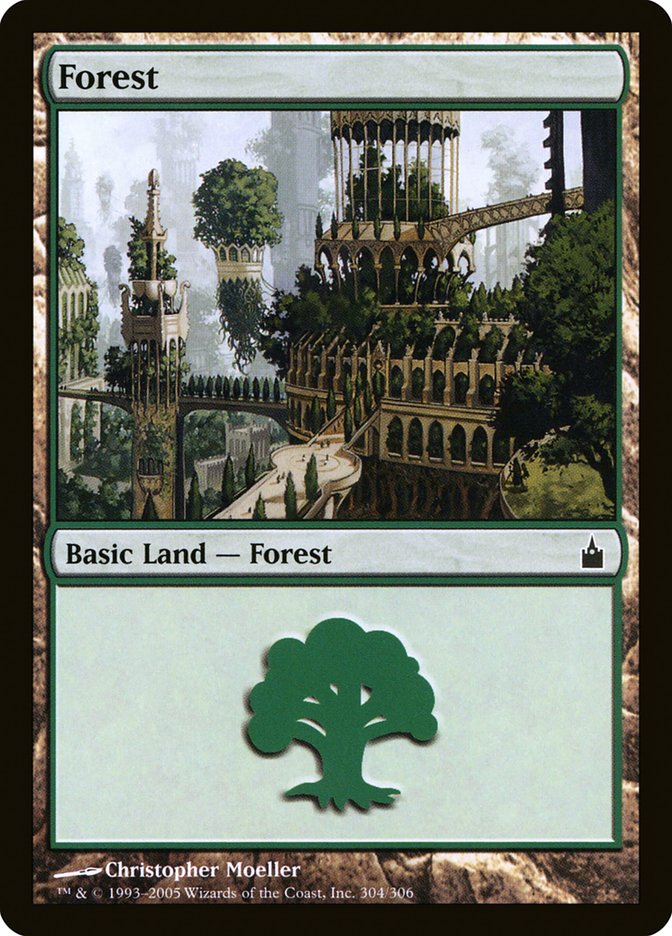 Forest (304) [Ravnica: City of Guilds] | Total Play