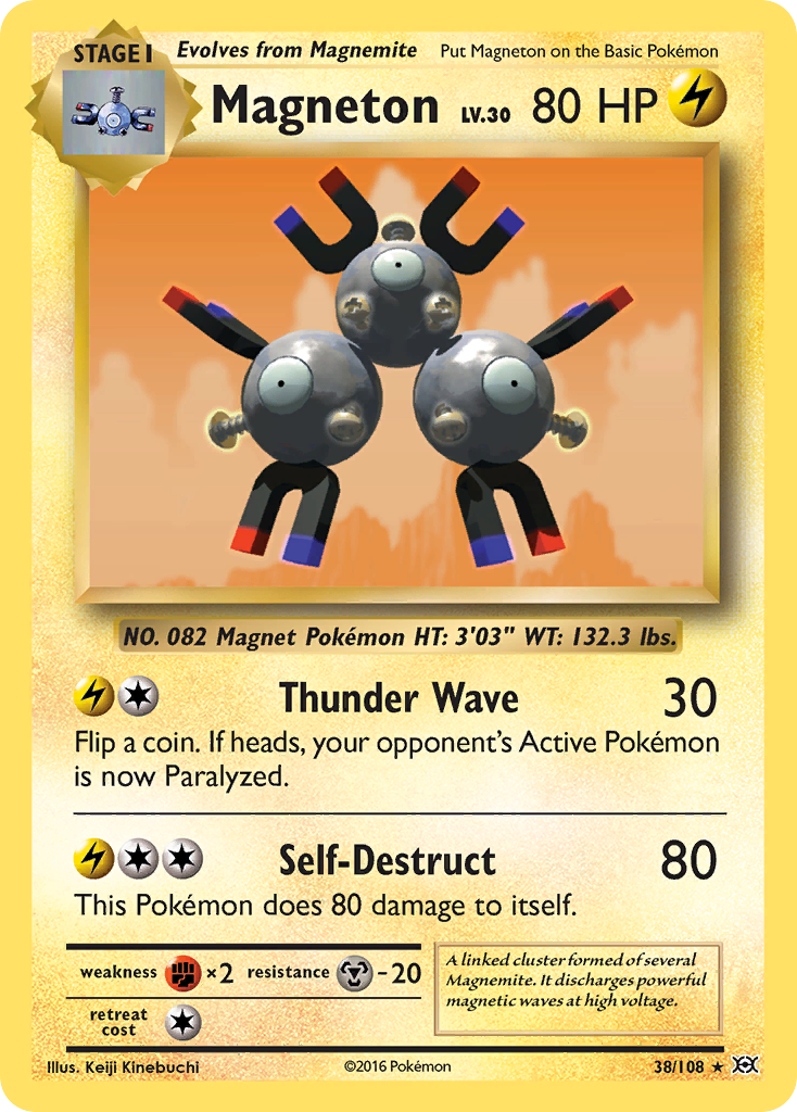 Magneton (38/108) [XY: Evolutions] | Total Play