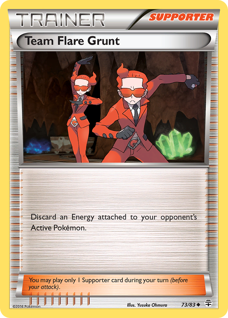 Team Flare Grunt (73/83) [XY: Generations] | Total Play