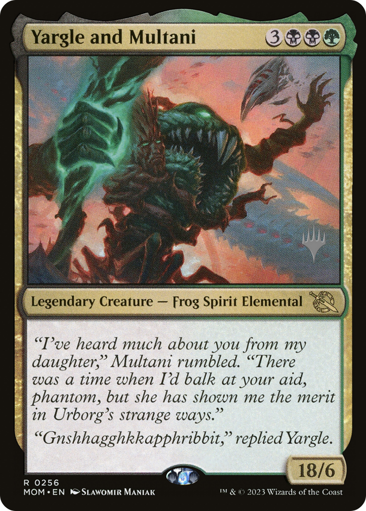 Yargle and Multani (Promo Pack) [March of the Machine Promos] | Total Play