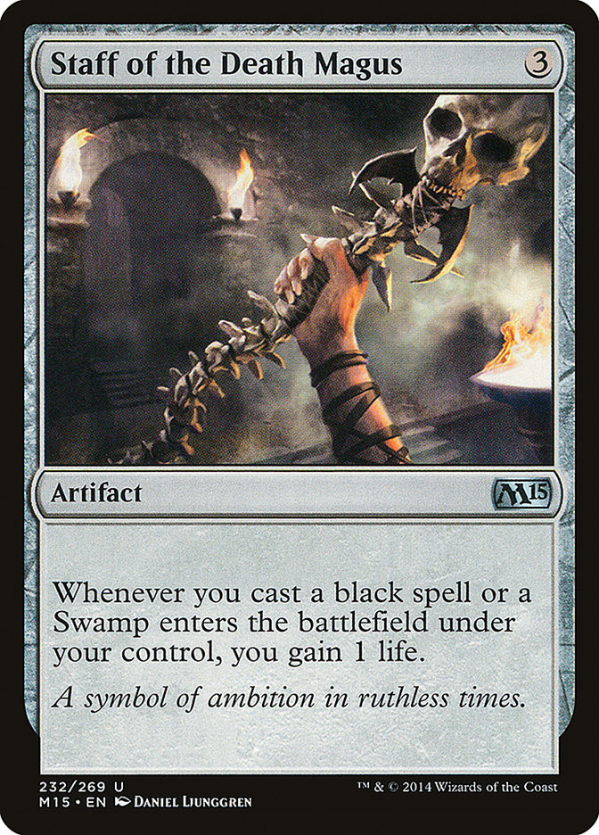 Staff of the Death Magus [Magic 2015] | Total Play