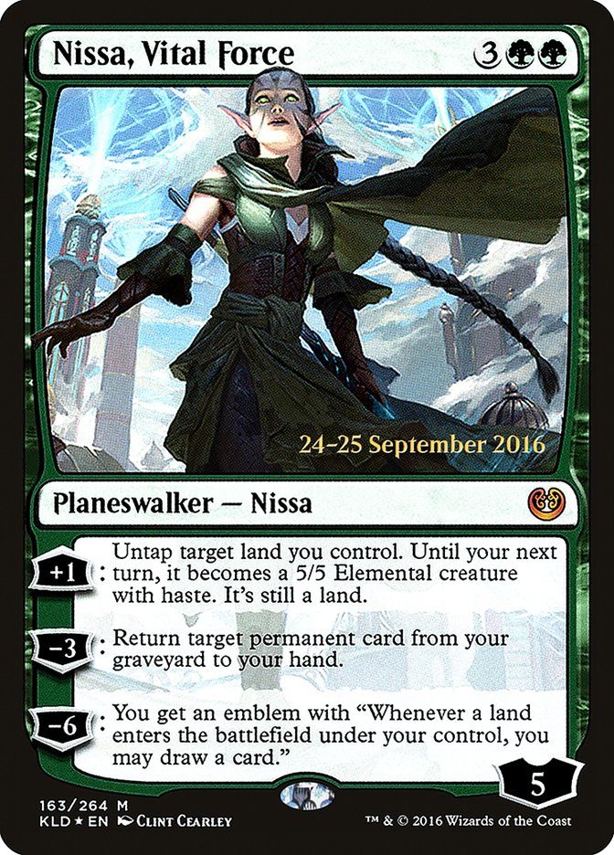 Nissa, Vital Force [Kaladesh Prerelease Promos] | Total Play