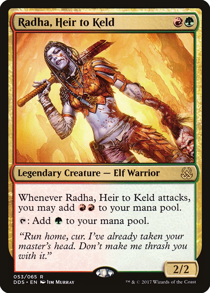 Radha, Heir to Keld [Duel Decks: Mind vs. Might] | Total Play