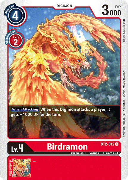 Birdramon [BT2-012] [Release Special Booster Ver.1.5] | Total Play