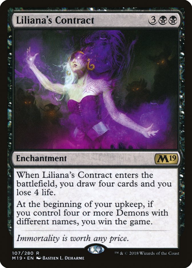 Liliana's Contract [Core Set 2019] | Total Play
