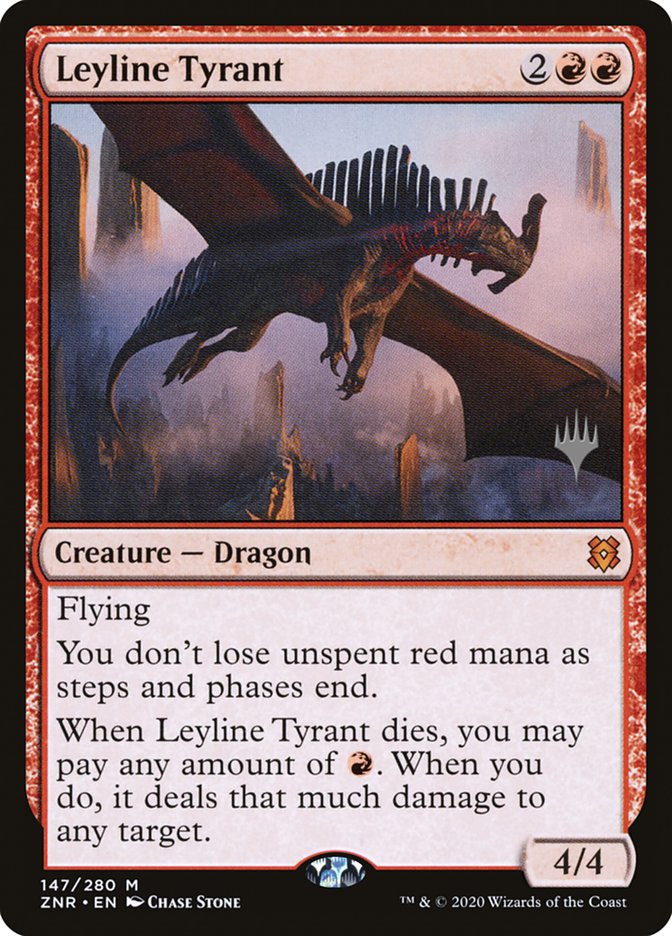 Leyline Tyrant (Promo Pack) [Zendikar Rising Promos] | Total Play