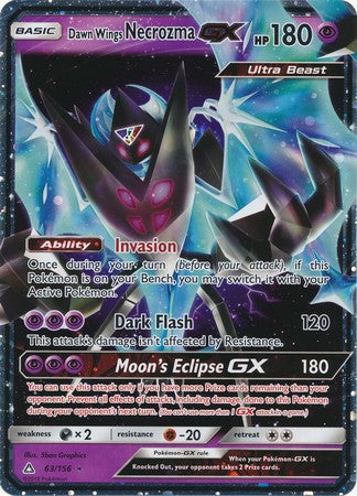 Dawn Wings Necrozma GX (63/156) (Jumbo Card) [Sun & Moon: Ultra Prism] | Total Play
