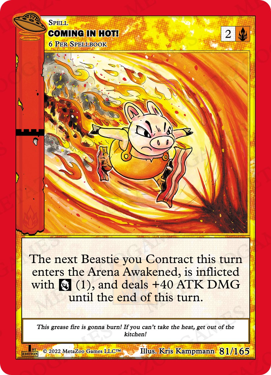 Coming in Hot! [Cryptid Nation: UFO First Edition] | Total Play