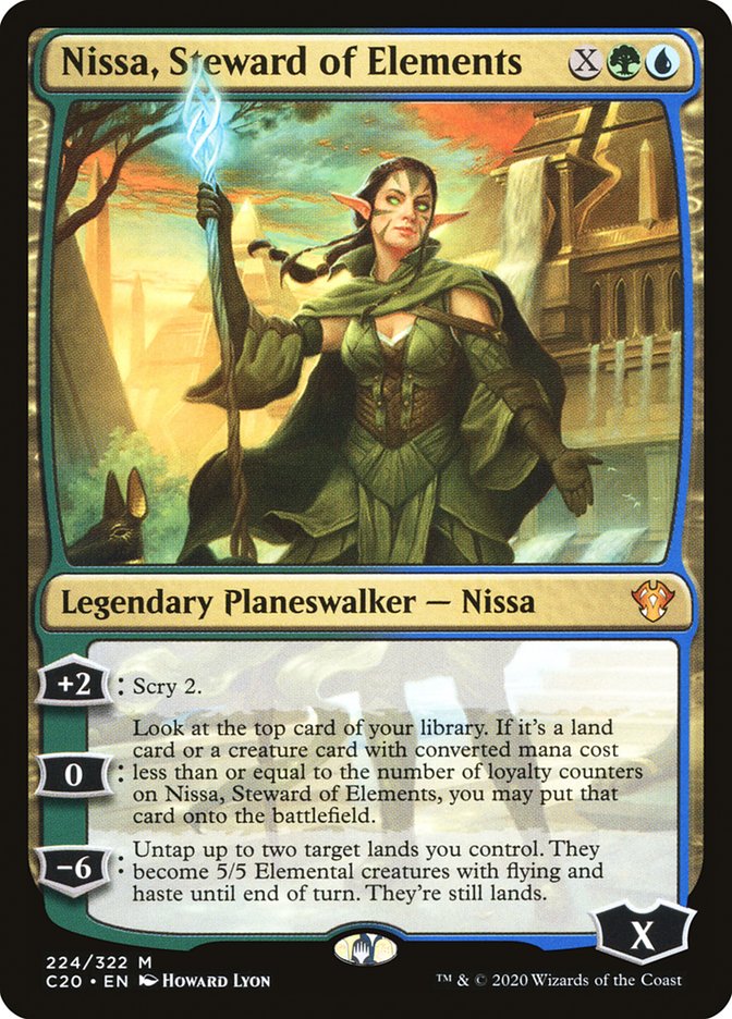 Nissa, Steward of Elements [Commander 2020] | Total Play