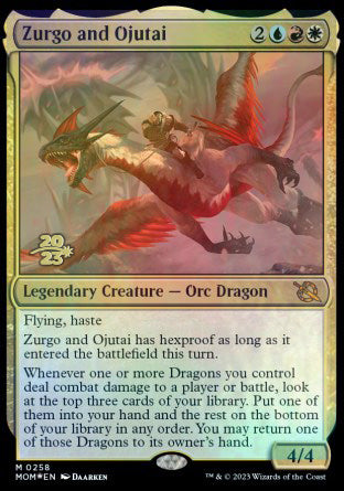 Zurgo and Ojutai [March of the Machine Prerelease Promos] | Total Play