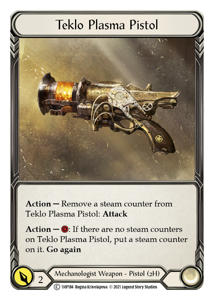 Teklo Plasma Pistol [1HP184] (History Pack 1) | Total Play