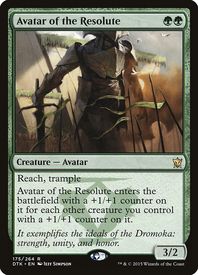Avatar of the Resolute [Dragons of Tarkir] | Total Play