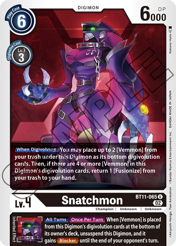 Snatchmon [BT11-065] [Dimensional Phase] | Total Play