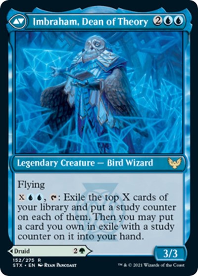 Kianne, Dean of Substance // Imbraham, Dean of Theory [Strixhaven: School of Mages Prerelease Promos] | Total Play