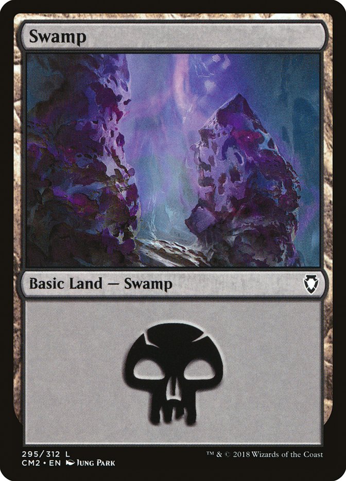 Swamp (295) [Commander Anthology Volume II] | Total Play