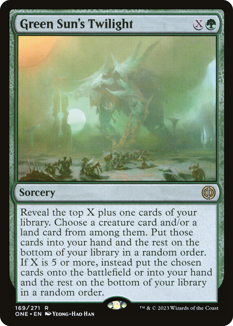 Green Sun's Twilight [Phyrexia: All Will Be One] | Total Play