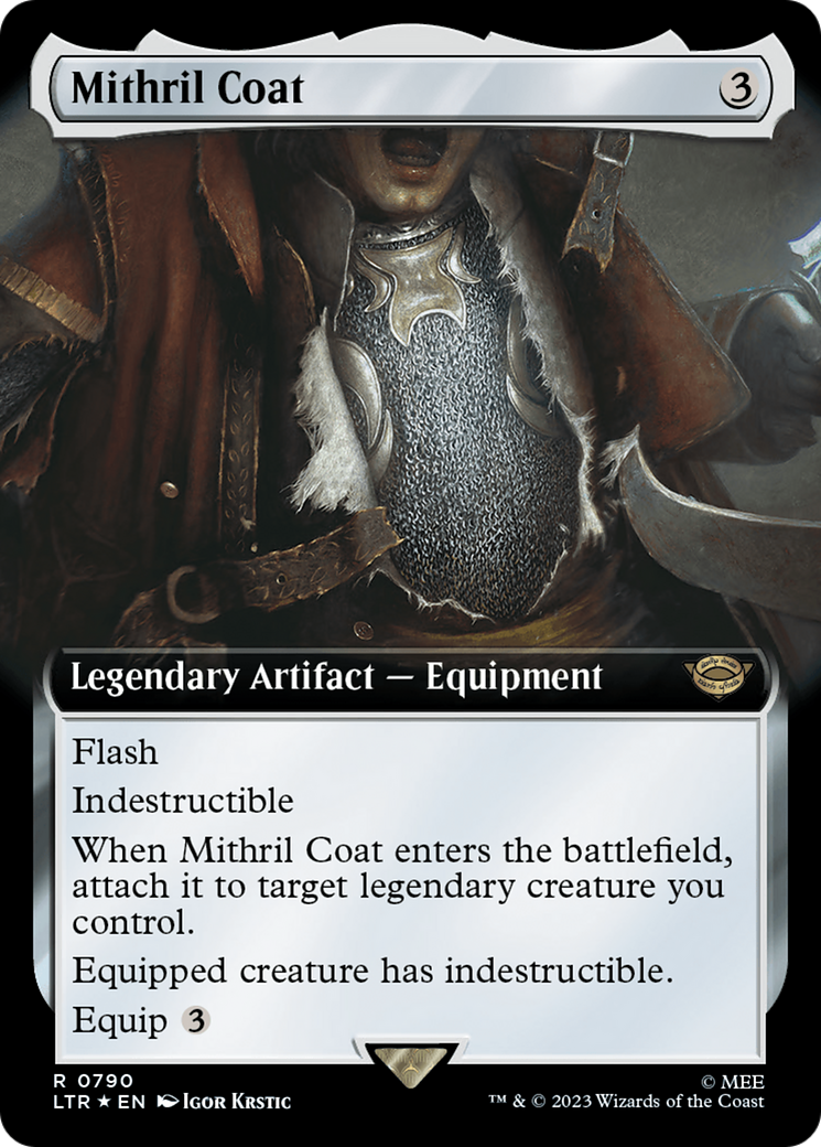 Mithril Coat (Extended Art) (Surge Foil) [The Lord of the Rings: Tales of Middle-Earth] | Total Play