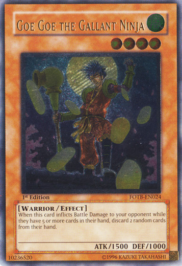 Goe Goe the Gallant Ninja [FOTB-EN024] Ultimate Rare | Total Play