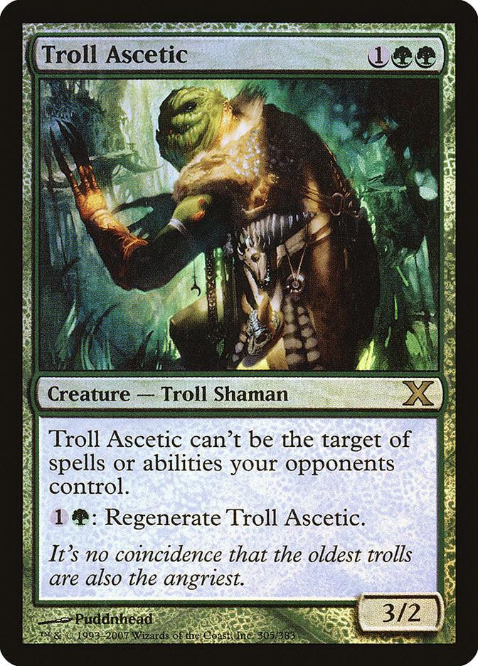 Troll Ascetic (Premium Foil) [Tenth Edition] | Total Play