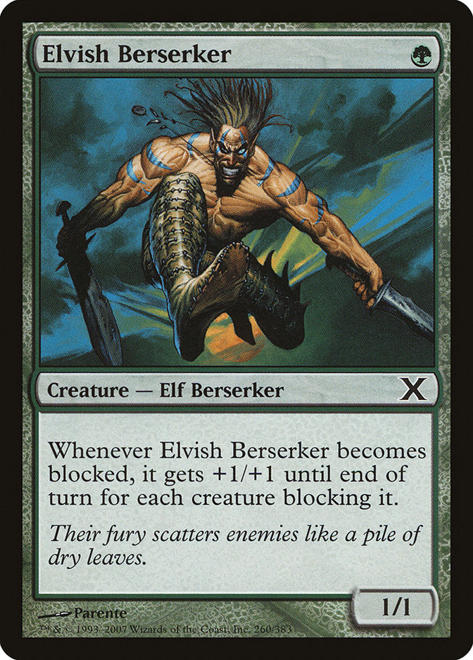 Elvish Berserker [Tenth Edition] | Total Play