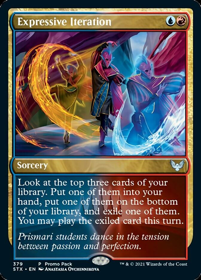 Expressive Iteration (Promo Pack) [Strixhaven: School of Mages Promos] | Total Play