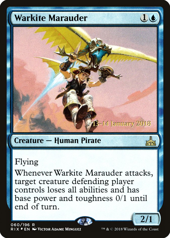 Warkite Marauder [Rivals of Ixalan Prerelease Promos] | Total Play