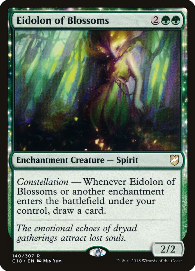 Eidolon of Blossoms [Commander 2018] | Total Play