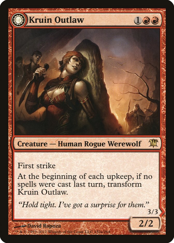 Kruin Outlaw // Terror of Kruin Pass [Innistrad] | Total Play