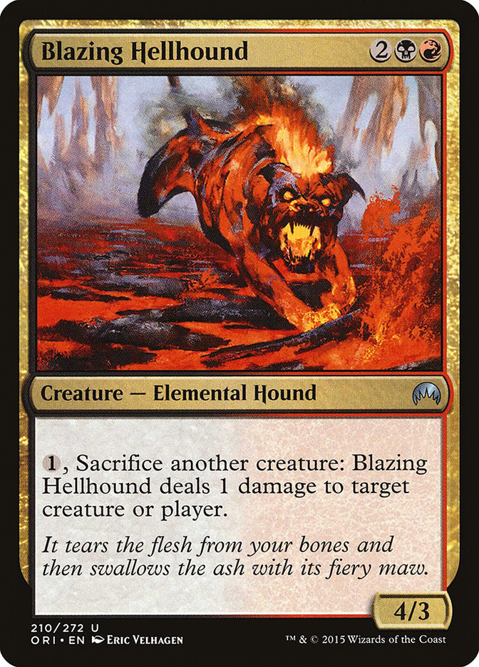 Blazing Hellhound [Magic Origins] | Total Play