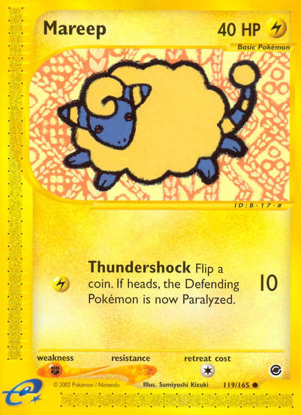 Mareep (119/165) [Expedition: Base Set] | Total Play