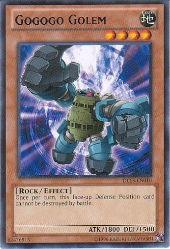 Gogogo Golem (Blue) [DL15-EN010] Rare | Total Play