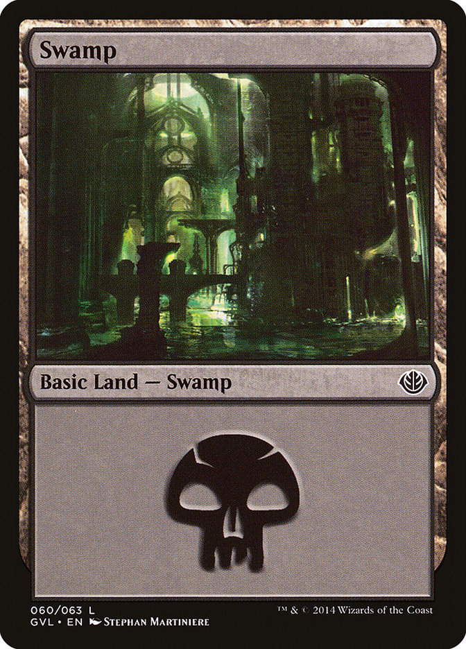 Swamp (60) (Garruk vs. Liliana) [Duel Decks Anthology] | Total Play