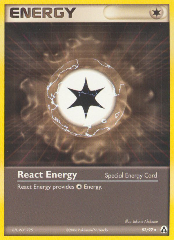React Energy (82/92) [EX: Legend Maker] | Total Play