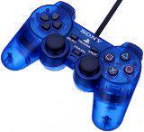 Blue Dual Shock Controller - Playstation 2 | Total Play