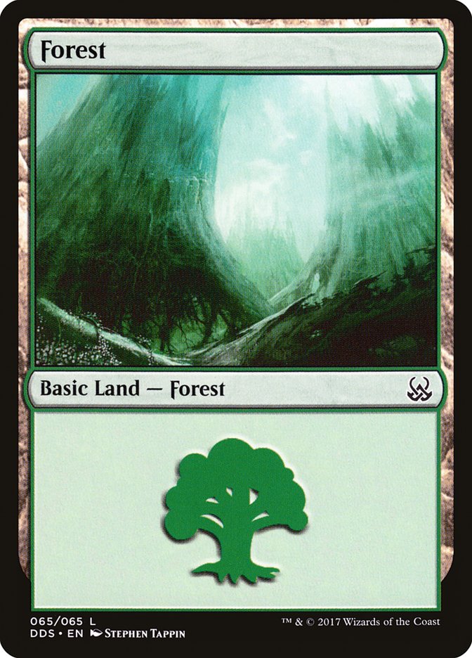 Forest (65) [Duel Decks: Mind vs. Might] | Total Play