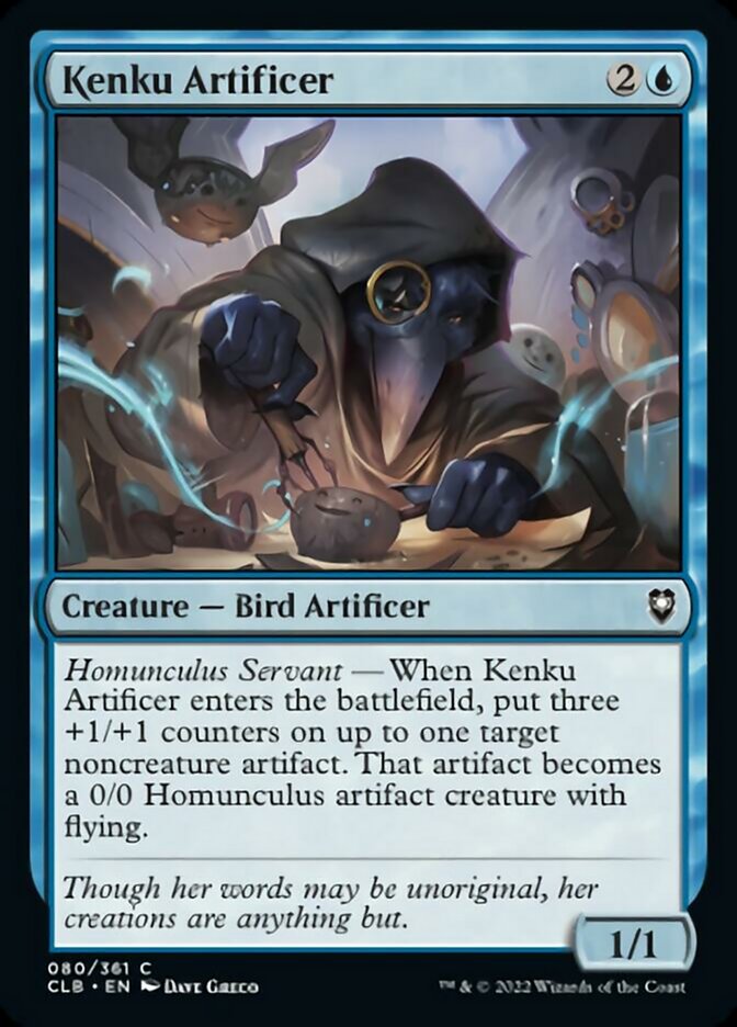 Kenku Artificer [Commander Legends: Battle for Baldur's Gate] | Total Play