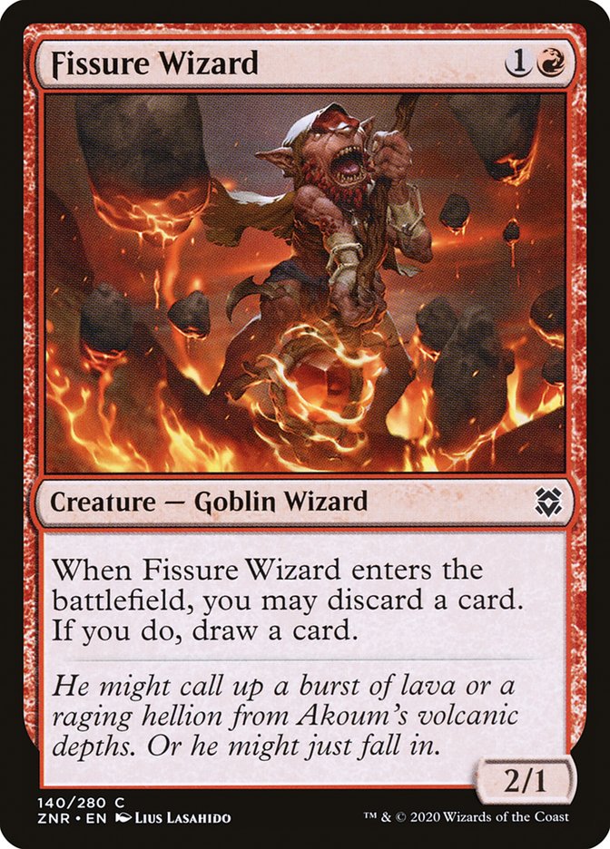 Fissure Wizard [Zendikar Rising] | Total Play