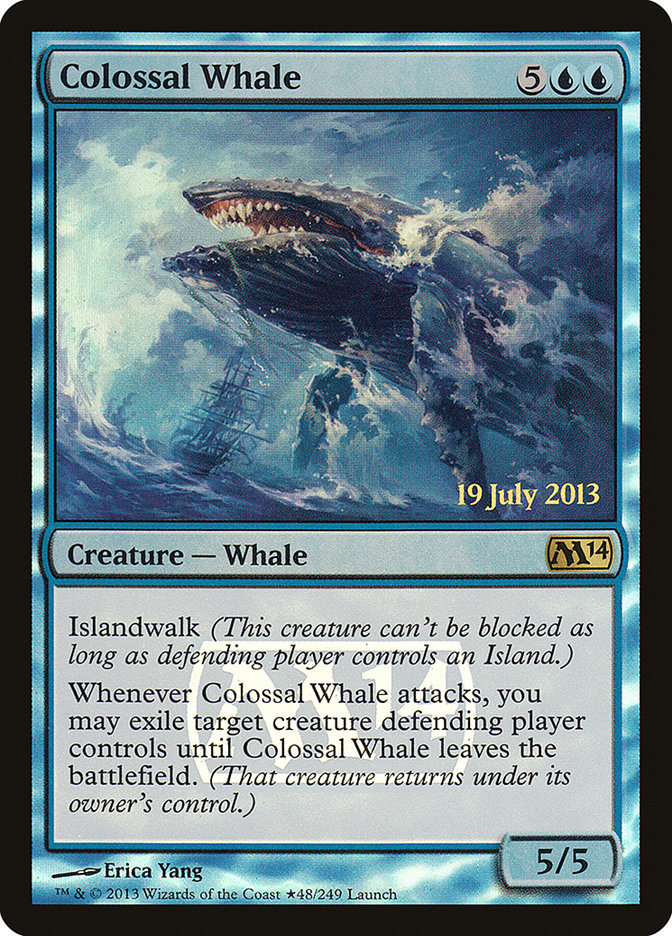 Colossal Whale [Magic 2014 Prerelease Promos] | Total Play