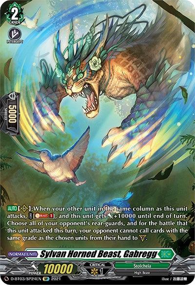 Sylvan Horned Beast, Gabregg (D-BT03/SP24EN) [Advance of Intertwined Stars] | Total Play