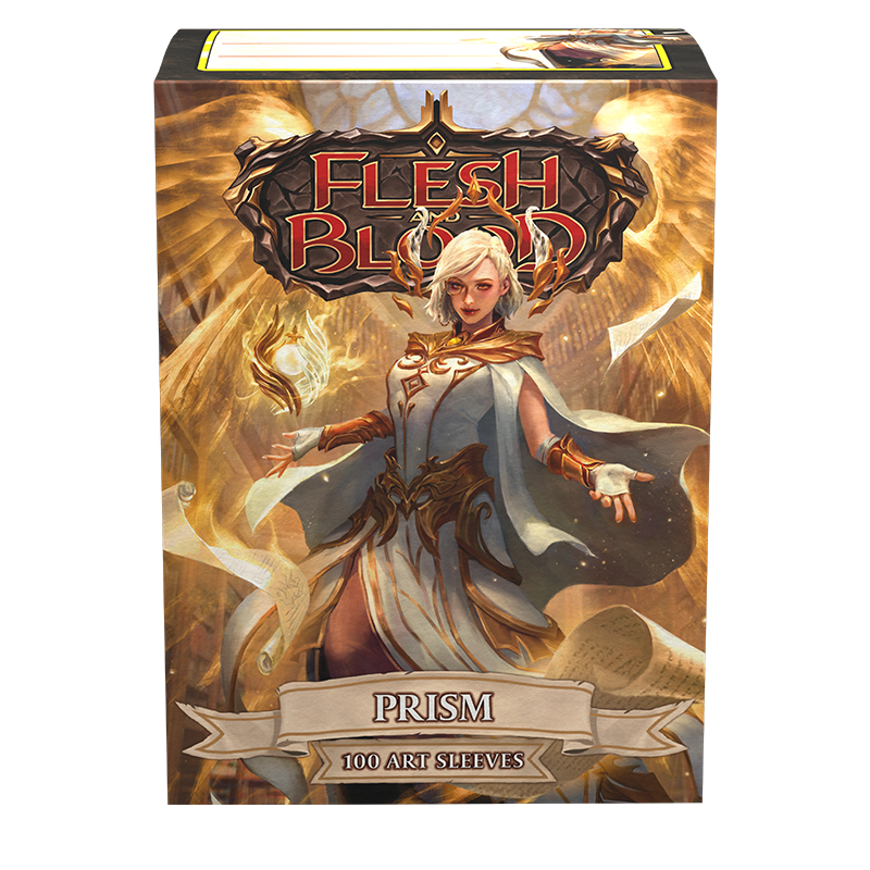 Dragon Shield: Standard 100ct Art Sleeves - Flesh and Blood (Prism) | Total Play