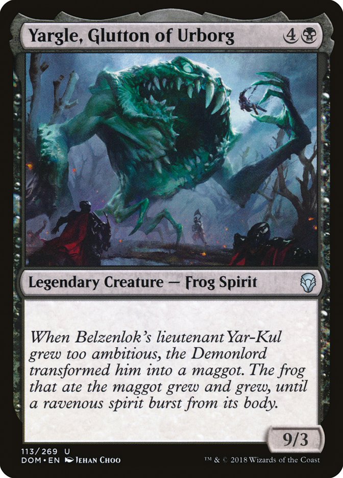 Yargle, Glutton of Urborg [Dominaria] | Total Play