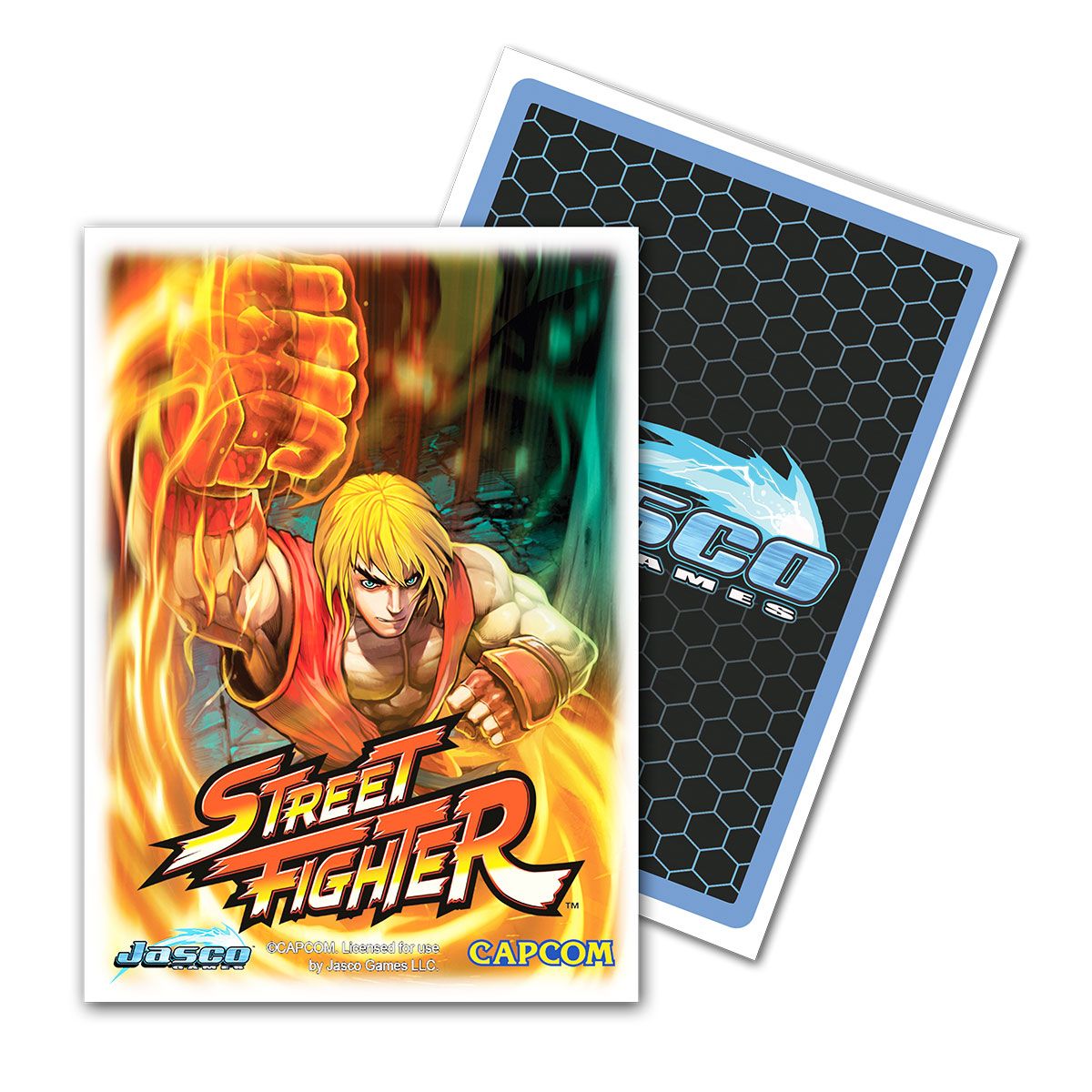 Dragon Shield: Standard 100ct Art Sleeves - Street Fighter (Ken) | Total Play