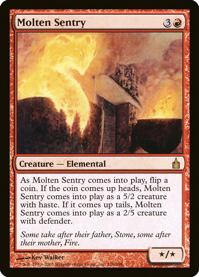 Molten Sentry [Ravnica: City of Guilds] | Total Play