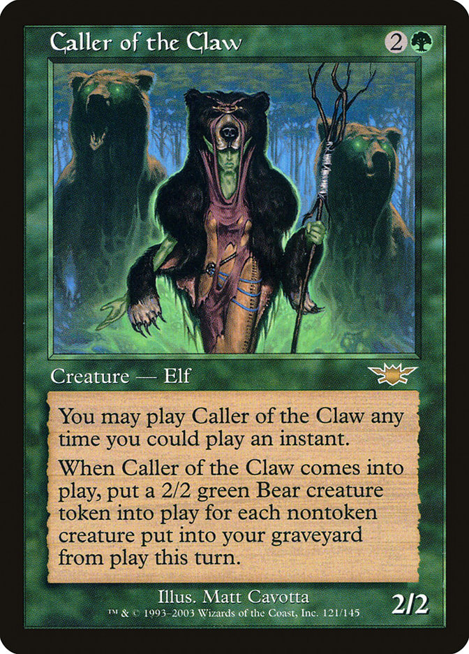 Caller of the Claw [Legions] | Total Play